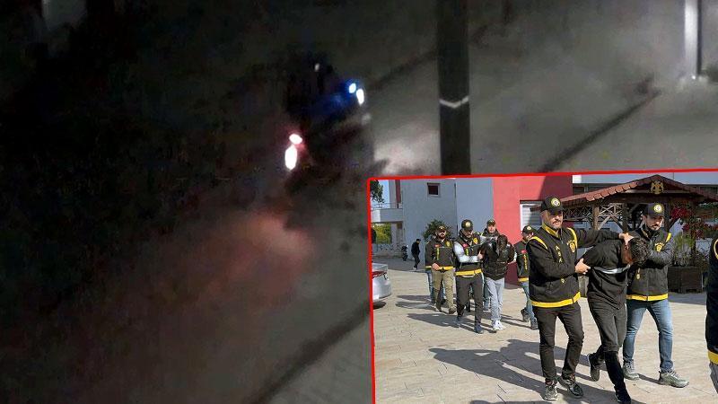 35 milyon lira haraç istedikleri 3 iş yerini kurşunlayan 'Duygusuzlar Çetesi' çökertildi