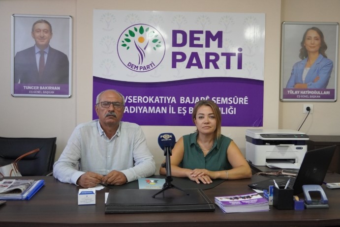 DEM Partiden Adıyaman halkına çağrı