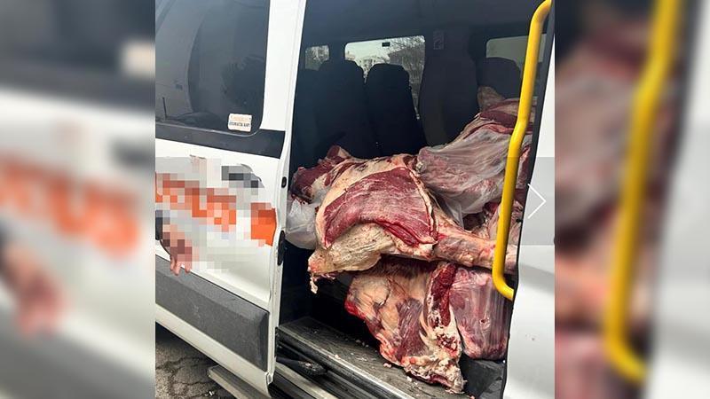 Personel servisinde et taşınan markete 1 milyon 305 bin lira ceza